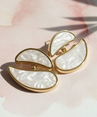 Crescent Duet - White